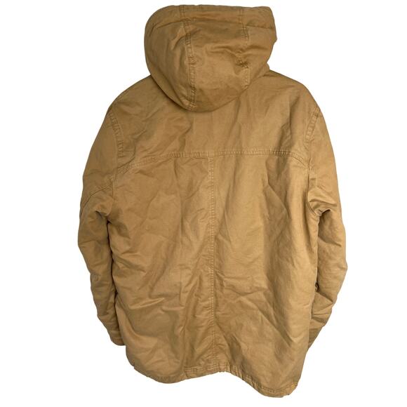 Prana Medium Outer Organic Cotton Bronson Towne Tan jacket - Picture 2 of 8